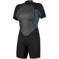 Womens Reactor2 2mm Back Zip Shorty Fato De Mergulho